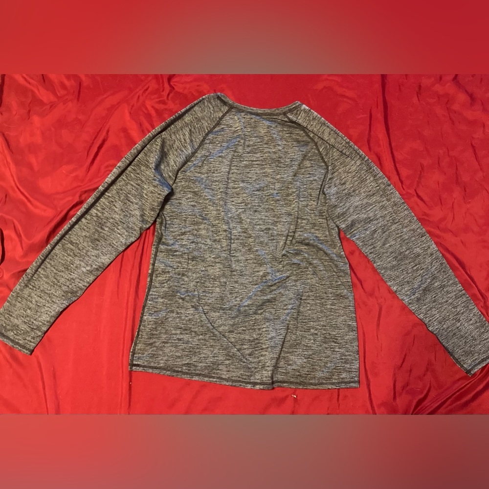 Warm gray long sleeve shirt